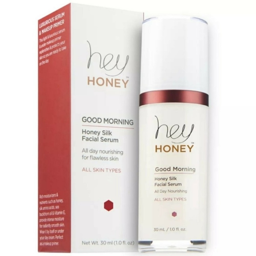 Hey Honey Good Morning Honey Silk Amino Acid Intense Moisture Facial Serum NWT